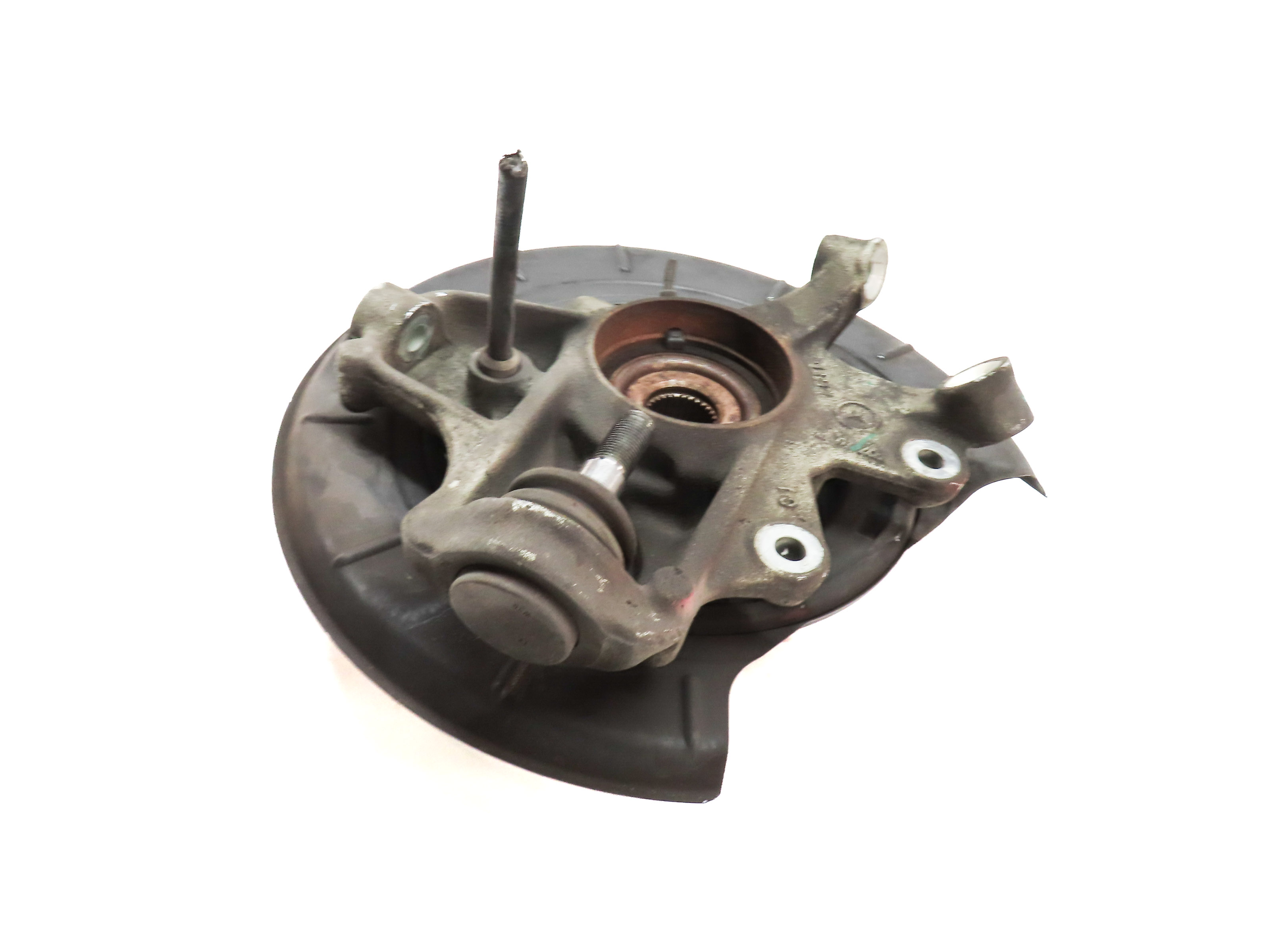2009-2012 MERCEDES GL ML CLASS (W164 X164) LEFT DRIVER REAR SPINDLE KNUCKLE HUB — exact item pictured